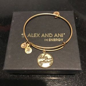 Alex and ani today is an opportunity charm bangle